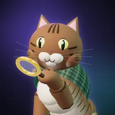 Sherlock, a cartoon cat detective